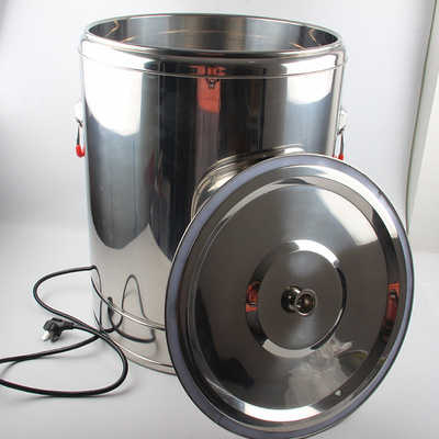 保温全钢蒸煮桶 蒸鱼蒸包子 可挂式桶盖 大容量蒸煮桶 内层蒸笼|ru