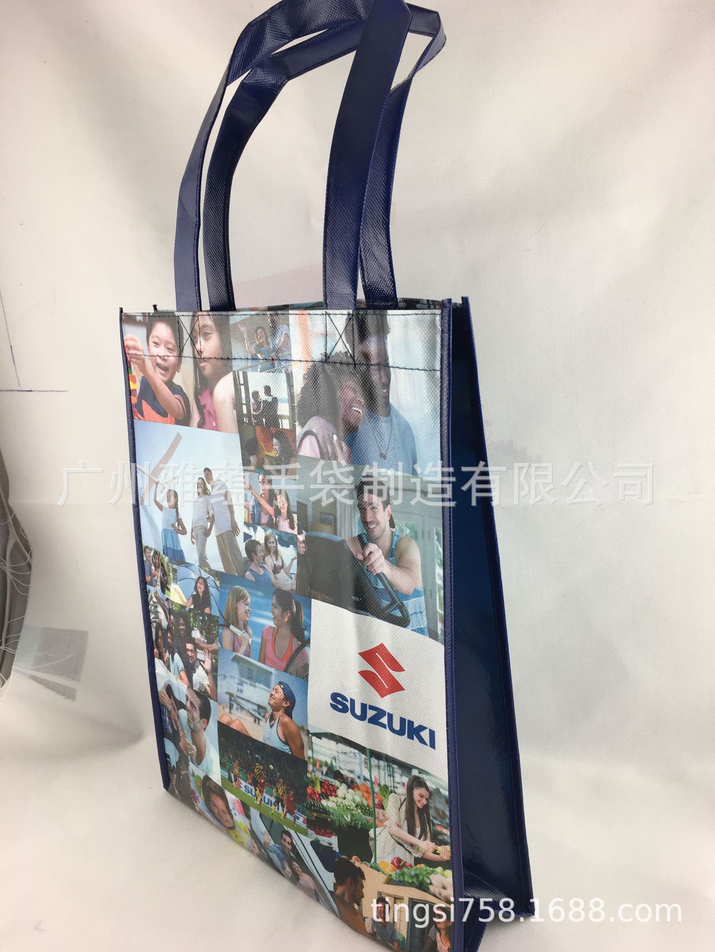 供应复膜袋PP复膜无纺布袋彩色无纺布立体袋PP购物袋手提袋环保