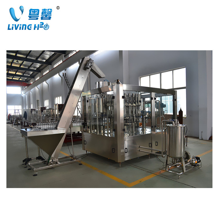 热销瓶装饮用水灌装生产线全套全自动三合一瓶装水生产线机械