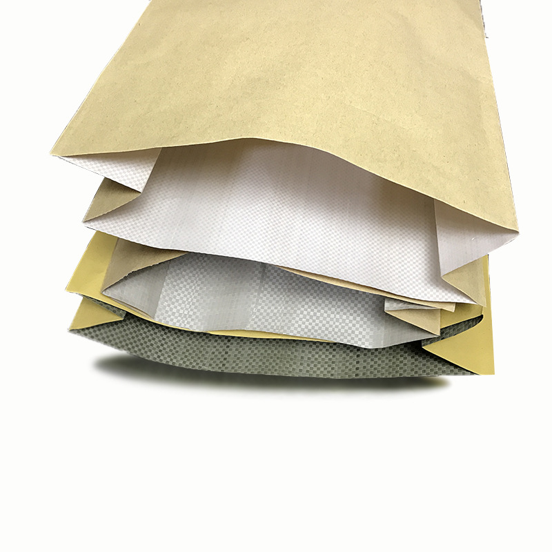 customized wholesale logistics Plastic Bag 25KG Kraft paper Bags Snakeskin waterproof Moisture-proof Packaging bag