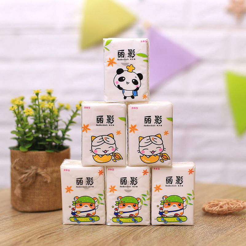 Manufactor Direct selling TOUCH Paper handkerchiefs Wood paper towel Layer 2 10 Extraction Small bag Kleenex A generation of fat