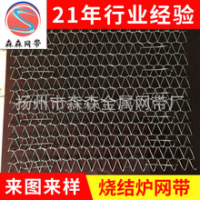 厂家供应2080材质耐用性太阳能晶钵管烧结炉网带