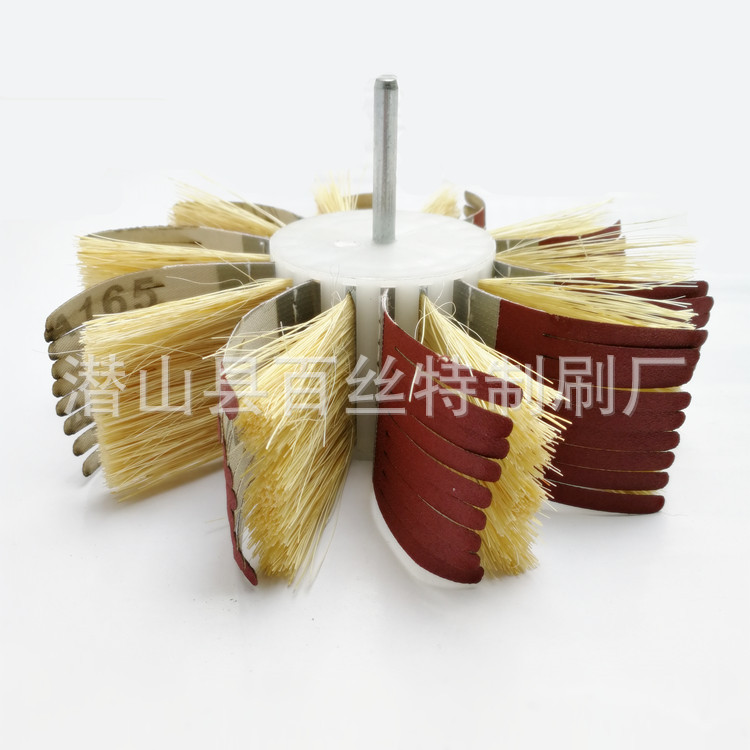 小型砂光刷抛光刷文玩工艺品手工打磨抛光