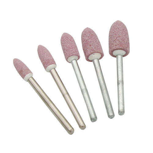 Firestone grinding wheel grinding head chrome corundum grinding head ceramic grinding head electric grinding head set cylindrical torch-shaped 3mm rod