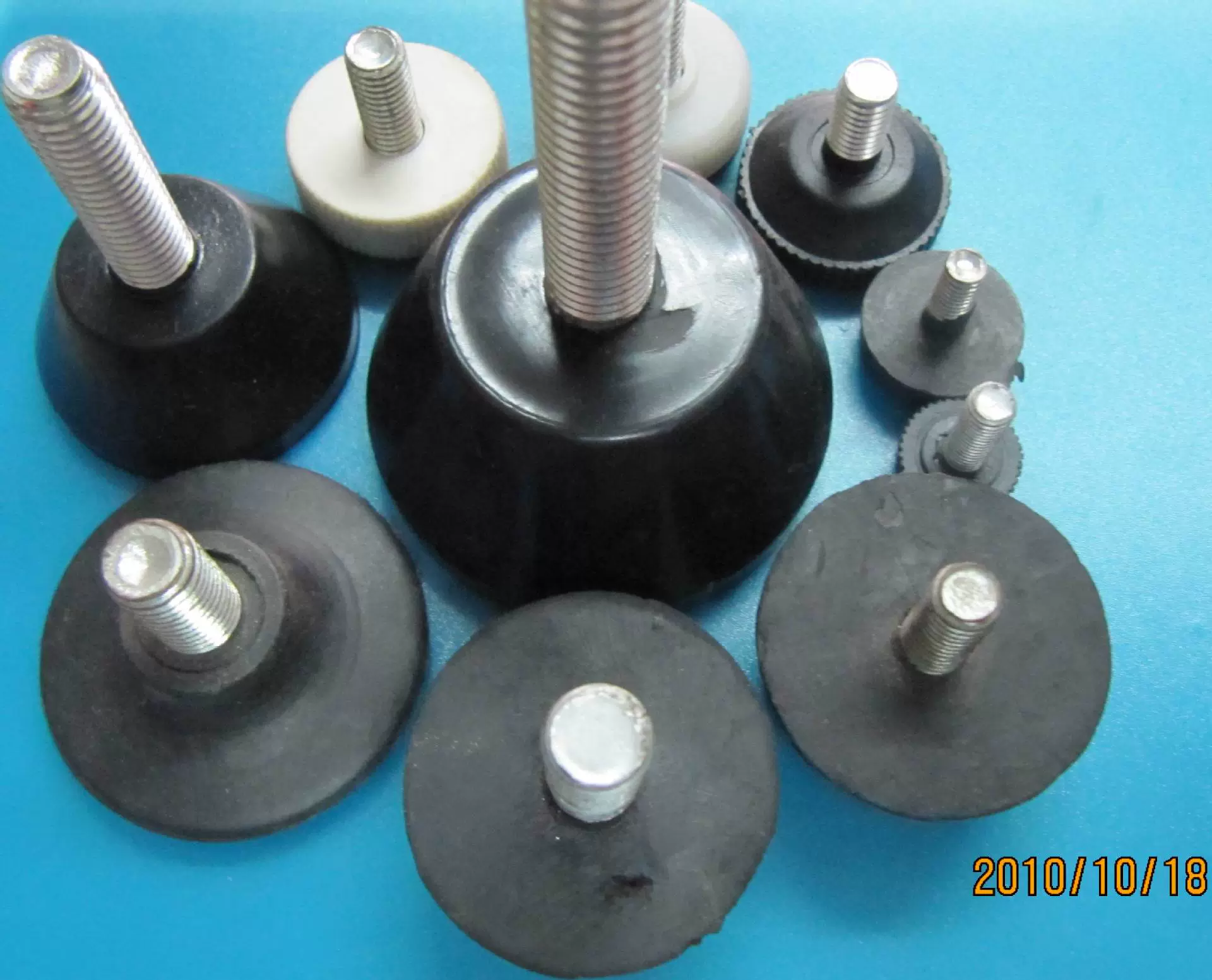 Резиновые ножки, паритетные, регулируемые, резьба M8*15/M8*30/M10*15/M10*30