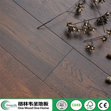 庫存多層橡木實木復合地板15mm橡木格瑞絲 UV漆拉絲橡木地板