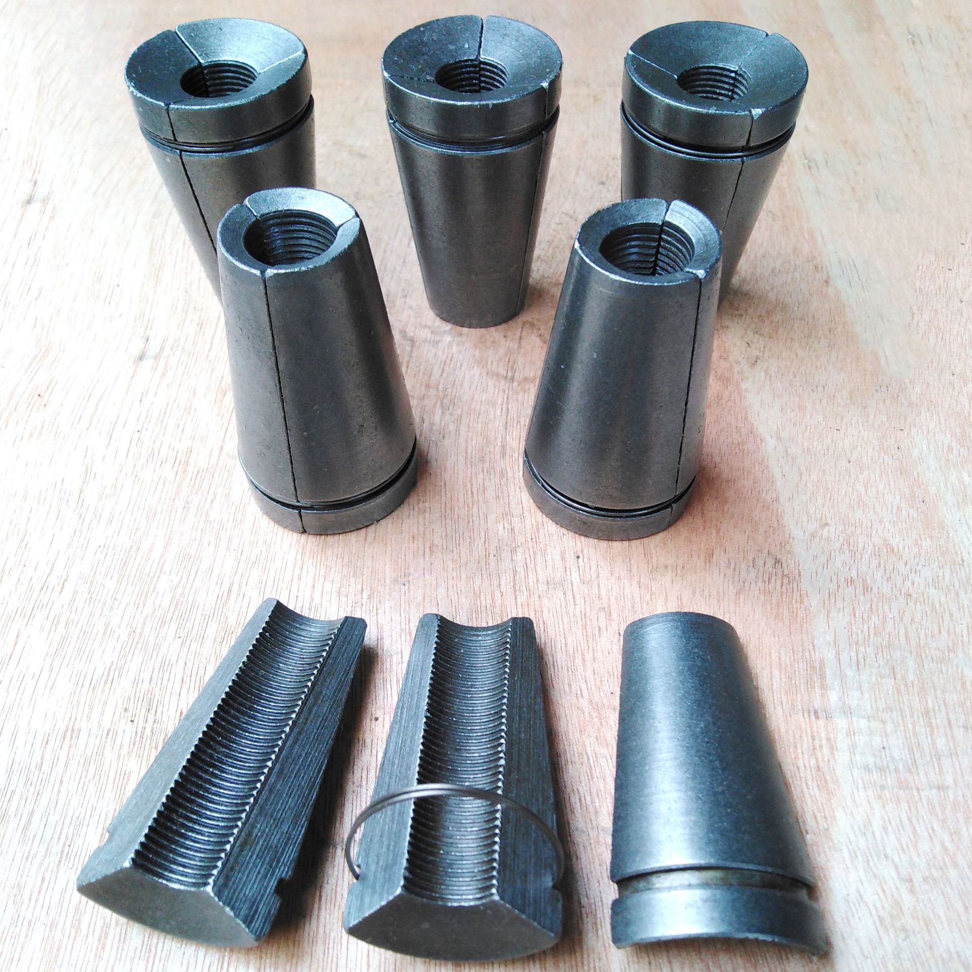 经久耐用 千斤顶用夹片 YCQ25Q15工具夹片 预应力张拉工具夹片-阿里巴巴
