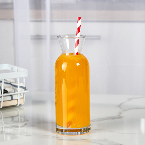 Türkiye imported pasha pastoral glass juice bottle cup ice orange tea beverage pot milk bottle wine dispenser vase