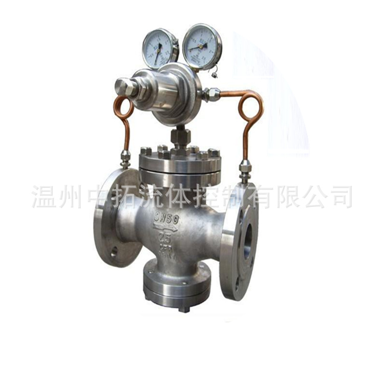 YK43F-40P不锈钢氧气减压阀DN80压缩空气稳压阀减压阀3寸5寸DN125