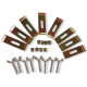 Factory Direct Sales Undercounter Basin Installation Screws Basin Accessories Fixed Pendants Washbasin Fixing Piece Expansion Screws