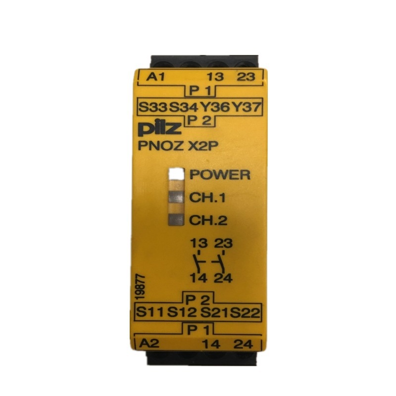 皮尔兹PILZ继电器PNOZ X2.8P 24VACDC 3n/o 1n/c 订货号：777301