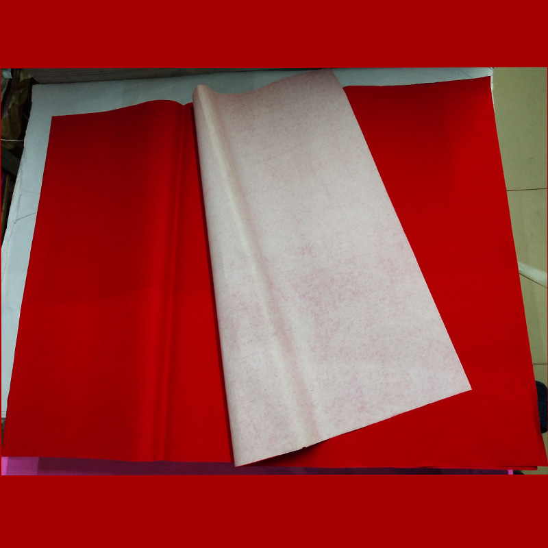 现货60g 普通单面大红纸空白手写春联对联喜庆结婚庆典大红纸