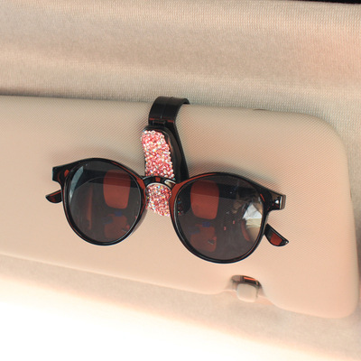 Creative Portable Water Drill S Type Sunshade Glass Clamp Car Bill Glass Clamp Box Frame