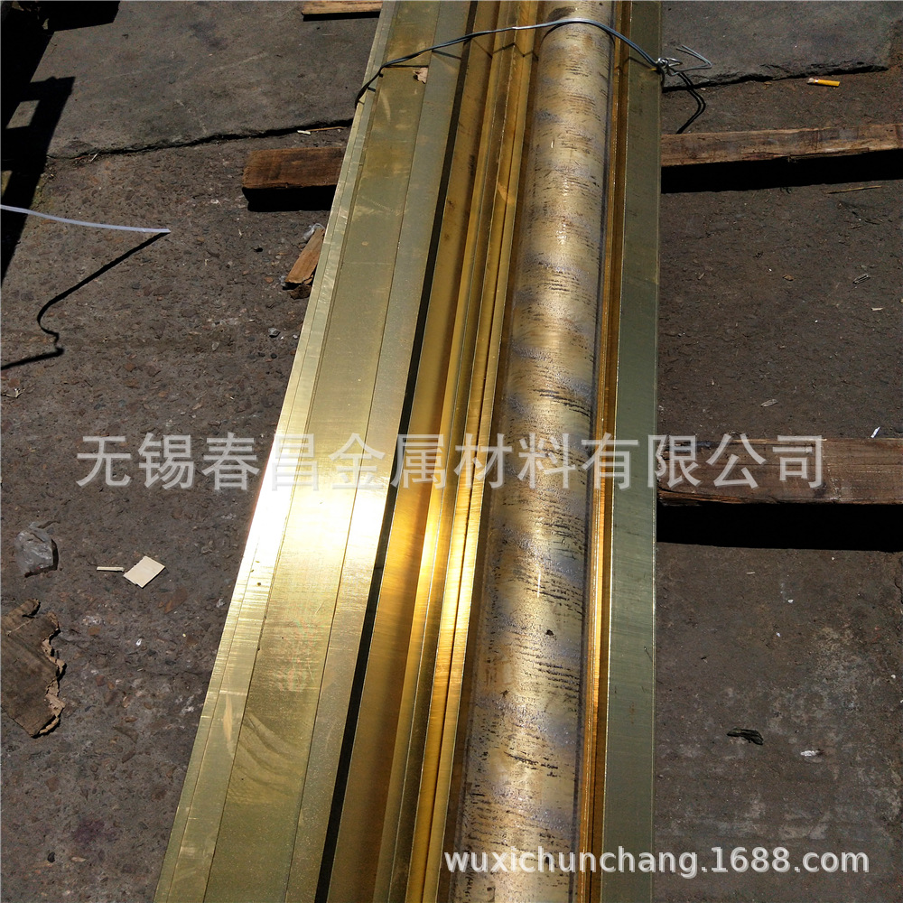 现货H62六角黄铜棒 黄铜方棒零售切割  定制非标尺寸长度