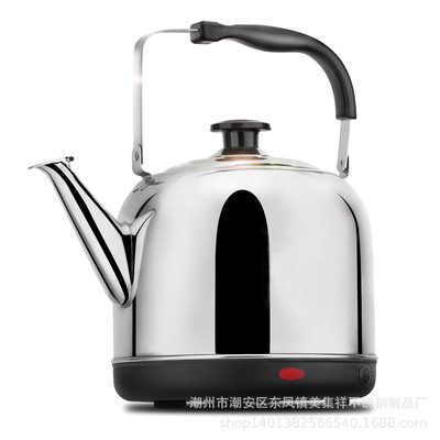 厂家电热水壶不锈钢大容量烧水壶电烧水壶自动断电高升水壶5-7.5L|ms