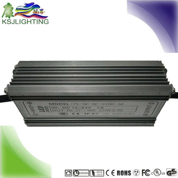 Через два года, CE 70W DC12-24V 10 нитей 7 и Hengliu Power LED драйвер