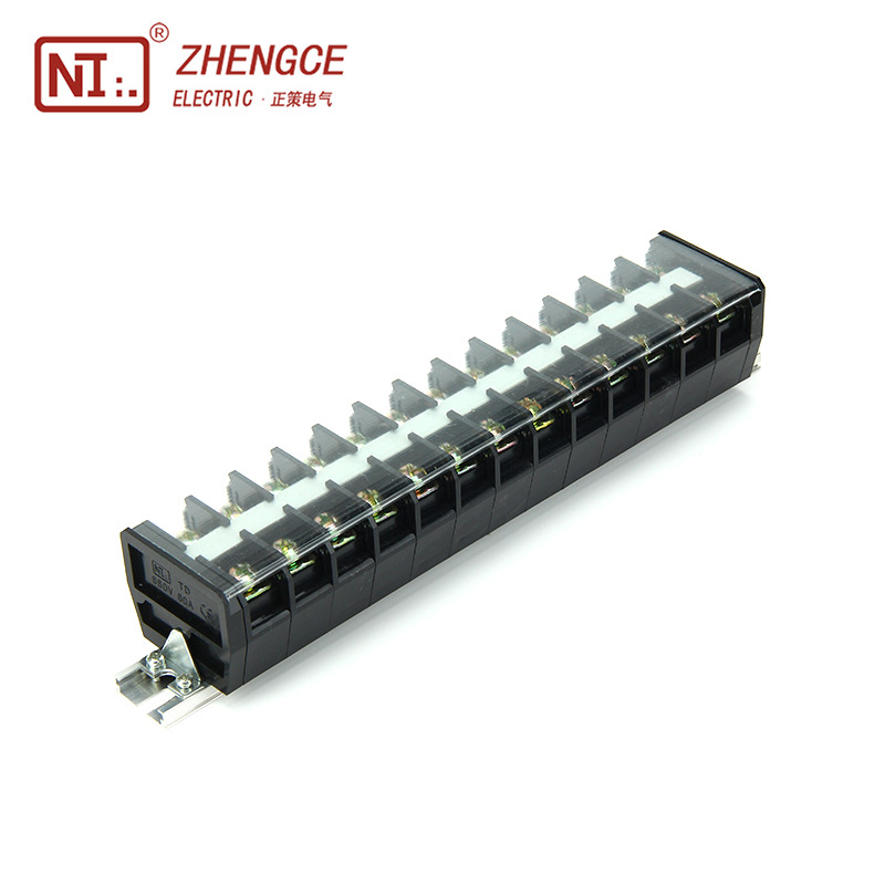 厂家直销接线端子TD-100A固定式螺钉压接组合式接线端子排