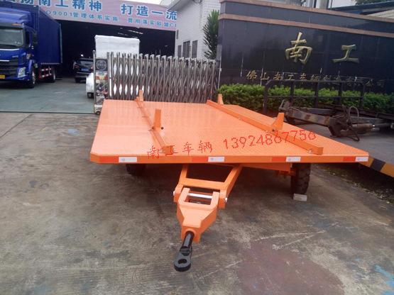 工业运输物料工具车 平板车 平板式全挂车