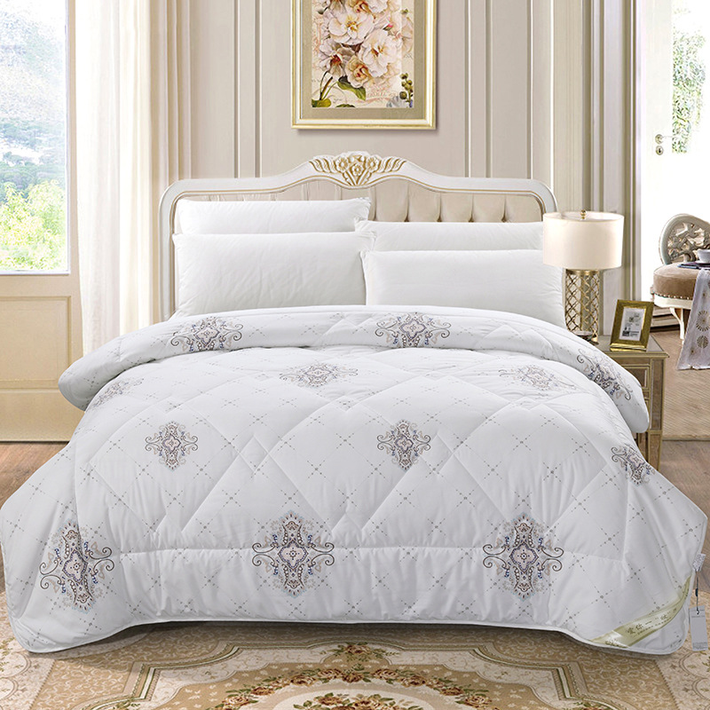 新品2018空調學生水洗棉春秋被化纖被禮品被可水洗夏涼被廠家批發