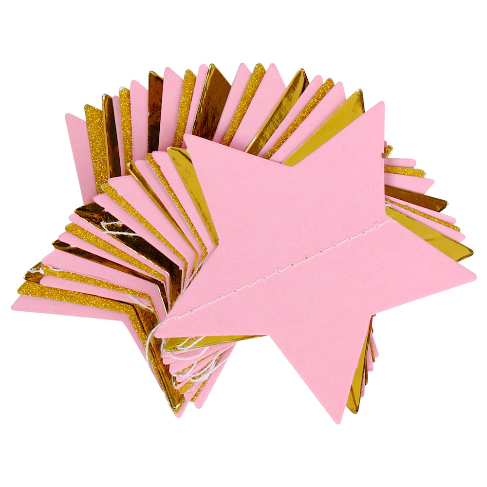 60g Weight Banner Event & Party Supplies Birthday Star Paper Party Banner