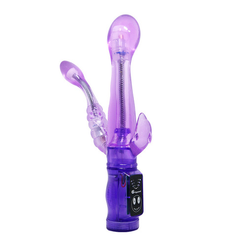 Baile/Baile's new G-spot detective 37021A triple masturbation female massage stick dual motors strong vibration