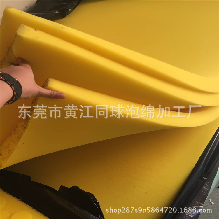 15mm黄色透气易渗水海绵柱 章鱼海棉 实验室吸水泡棉 量大价优