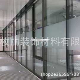 上海办公室高隔断玻璃隔断房间透明玻璃隔断中空百叶玻璃隔断