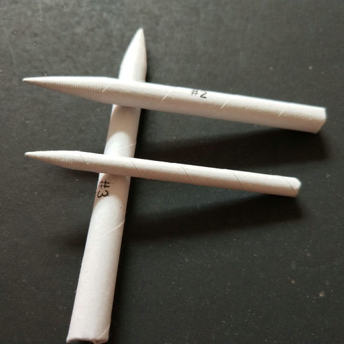 Hollow newsprint paper erasing pen 3 pack Art painting tools paper and pen set Sketch correction pen smear pen