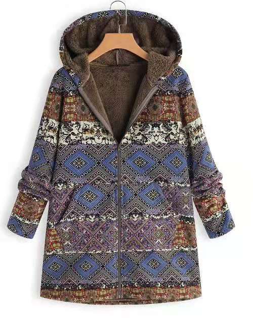 Manteau femme en Coton et lin - Ref 3416209 Image 5