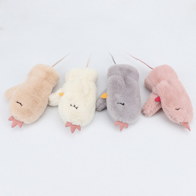 兒童保暖可愛卡通手套加工定制廠家設計打樣流水線手套可定制批發