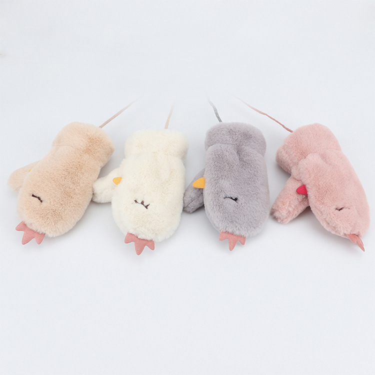 兒童保暖可愛卡通手套加工定制廠家設計打樣流水線手套可定制批發