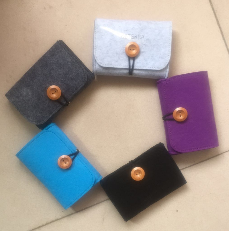 Portable Essential Oil Storage Bag Portable Bag Capacity Essential Oil Bottle Roller Bead Bottle Dropper Felt Cloth Storage Shockproof Bag