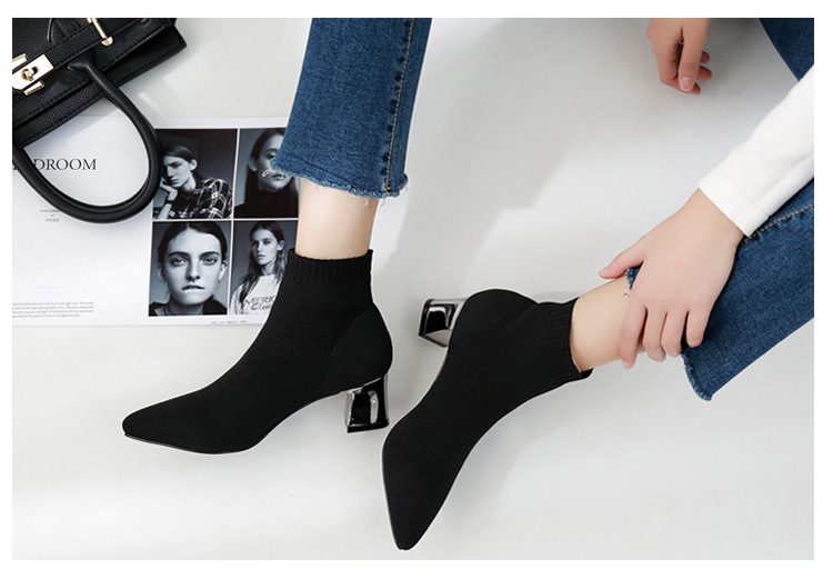 Bottes femme en Tissu - Ref 3354982 Image 21