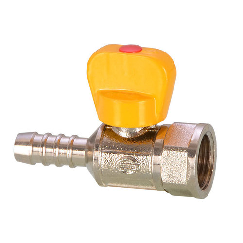 4 points double inner wire ball valve switch gas gas valve brass gas pipe natural gas internal and external tooth butterfly handle ball valve