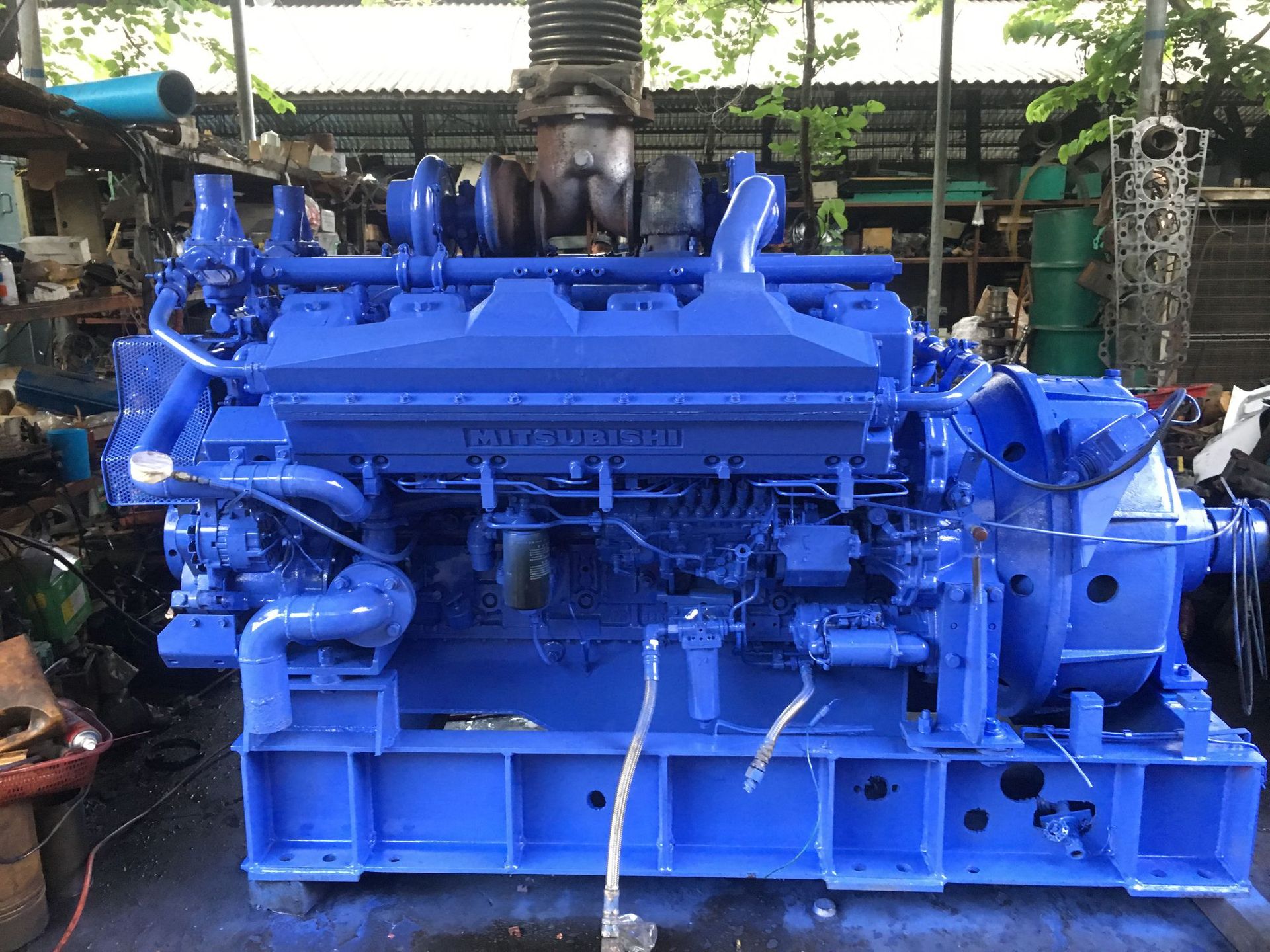 供应日本三菱吊机船舶发动机总成S12A2-PTA2-S