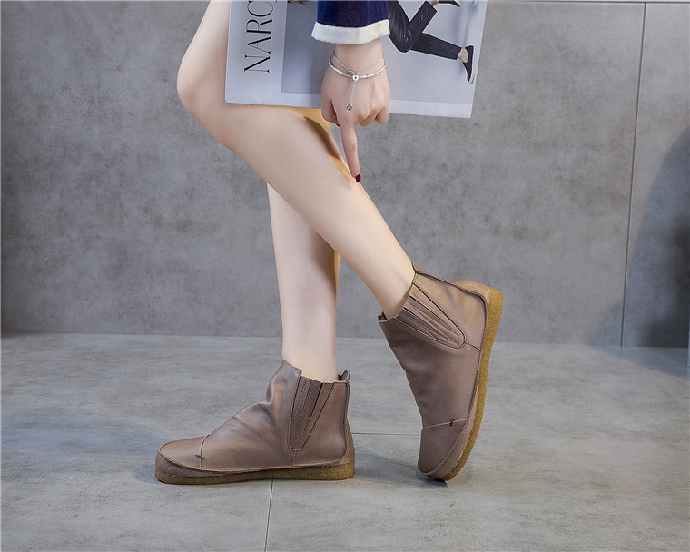 Bottes femme en En cuir - Ref 3355233 Image 13