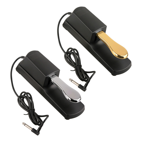 6.5MM Connector Sustain Pedal Electronic Keyboard Sustain Pedal MIDI Digital Piano Synthesizer Sustain Switch