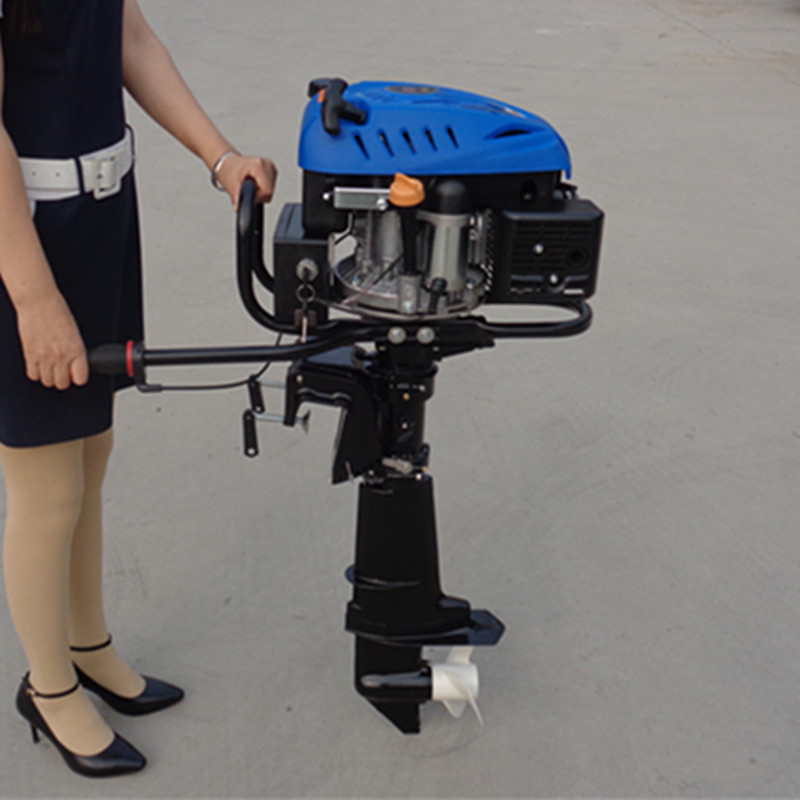 舷外机 9匹后退档船挂机 配置船尾马达推进器厂家销售包邮