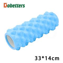 33cm-45cm EVA hollow floating wolf-tooth shaped yoga cylinder, empty foam roller Pilates yoga cylinder