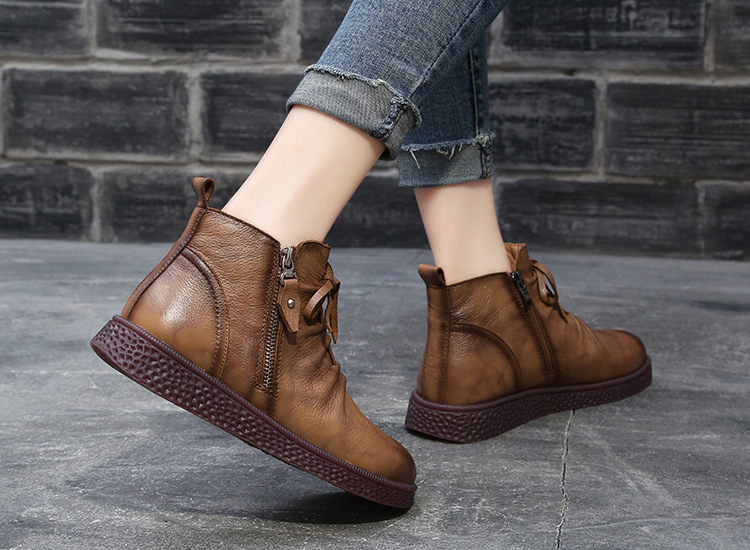 Bottes femme en En cuir - Ref 3355105 Image 15