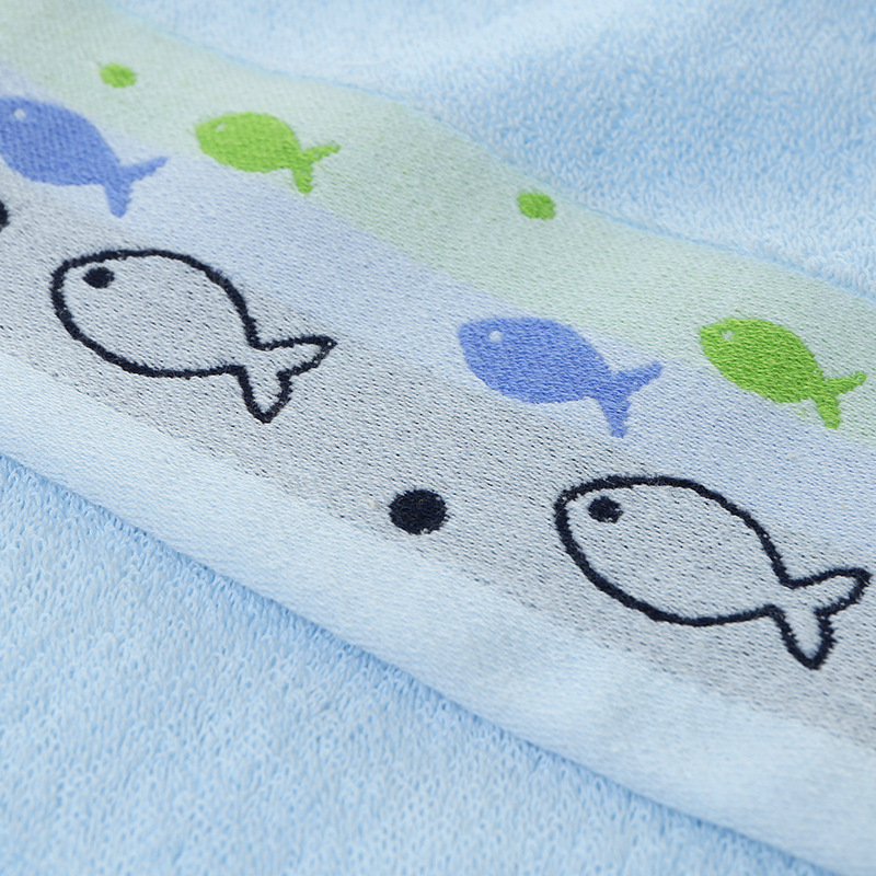 新しいジャカード小魚柔らかいタオル家庭用品成人洗面タオルタオル卸売りカスタマイズ可能ロゴ|undefined