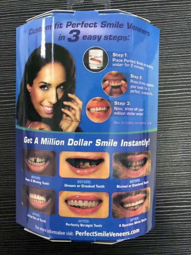 instant smile comfrt fit flex silicone artificial teeth braces whitening teeth strips