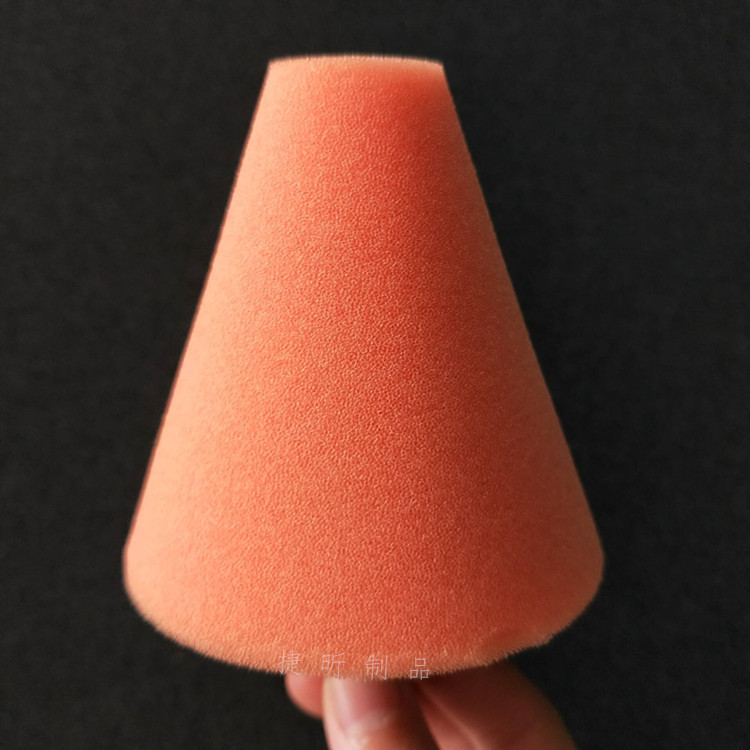 厂家直销 锥形无死角精细抛光绵 高回弹打蜡棉