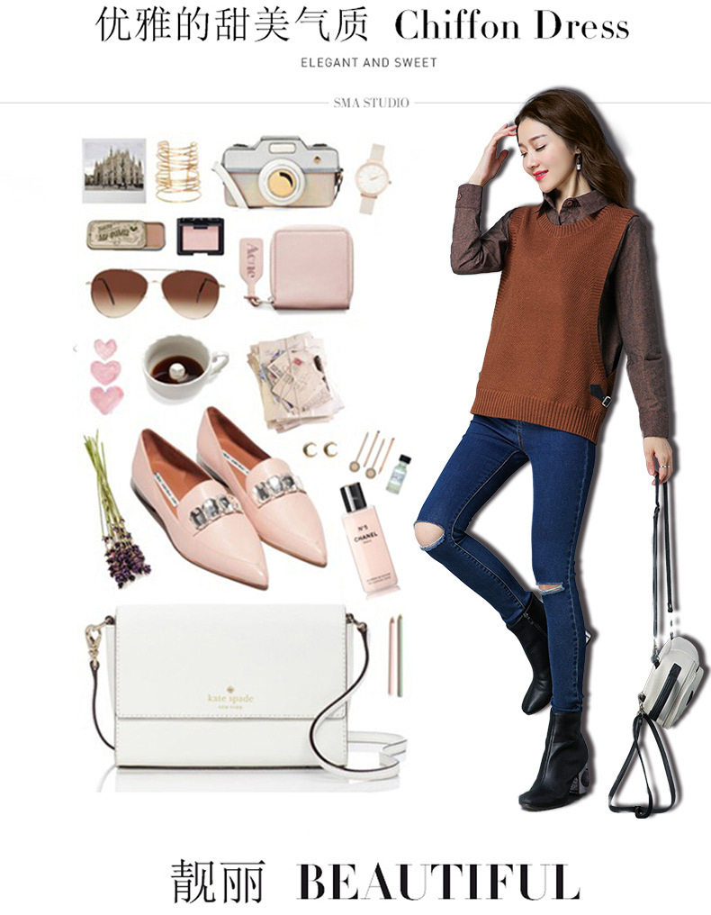 Gilet femme AUTOMNE DE BASE en Coton - Ref 3316674 Image 10