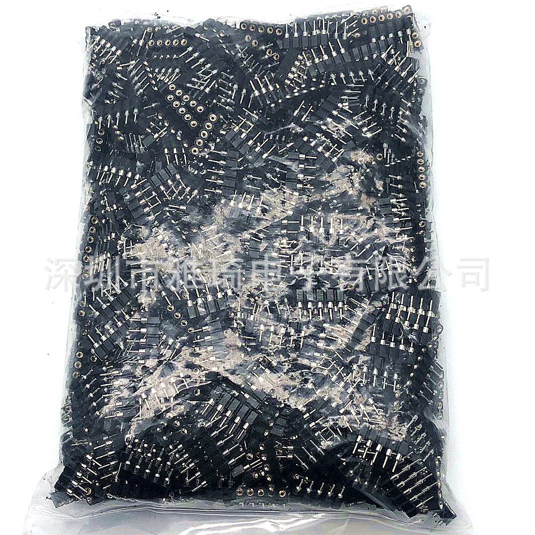 4pin圆孔插针RGB排针LED连接器5050圆排针4PIN灯条配件插头-阿里巴巴