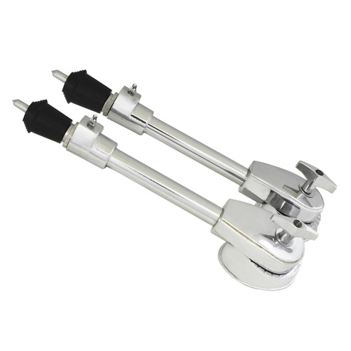 Wholesale jazz drum kit drum legs 2 pack electroplated silver bass drum legs fixed drum leg bracket big drum leg