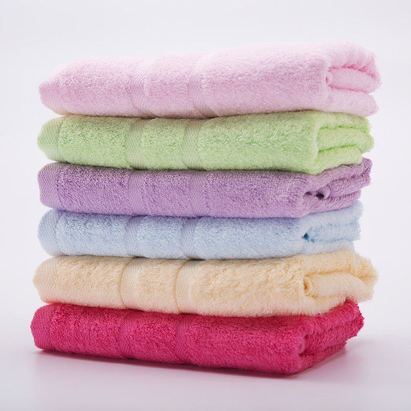 Merchandise Bamboo fiber towel Washcloth 34x76cm adult Wash one's face towel water uptake Bamboo charcoal Beauty towel Home Furnishing Daily