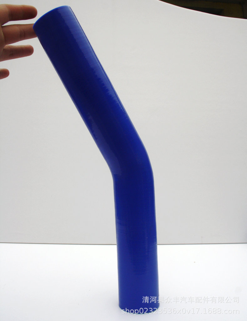 Manufactor supply silica gel Straight Shaped tube Elbow 120 135 Fabric Joint Cong Customized