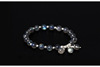 Silver bracelet, accessory natural stone, silver 925 sample, bright catchy style, moonstone, wholesale