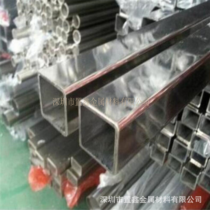 置鑫厂家直销不锈钢方管 201 304 316不锈钢扁管 矩形管规格齐全